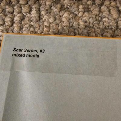 'Scar Series' #'s 3, 4, & 7 by Joyce Blunk (PB-JS)