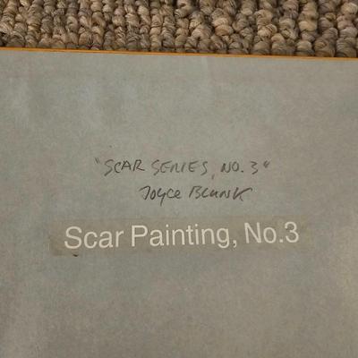 'Scar Series' #'s 3, 4, & 7 by Joyce Blunk (PB-JS)