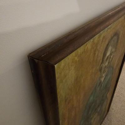 'The Green Man', Oil on Canvas by Joyce Blunk (LR-JS)