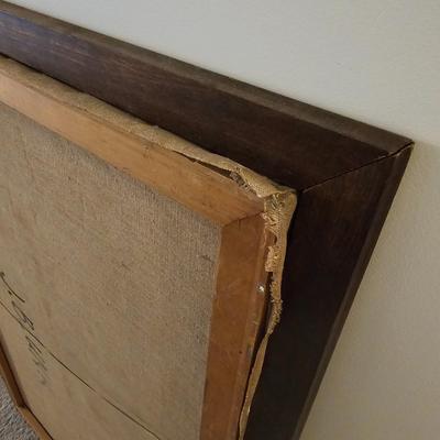 'The Green Man', Oil on Canvas by Joyce Blunk (LR-JS)