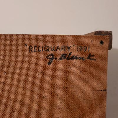 "Accepted Fish" and "Reliquary" by Joyce Blunk (D-EL)