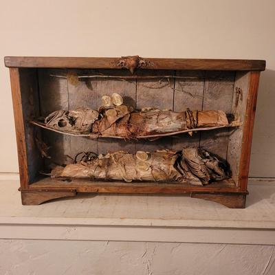 "Accepted Fish" and "Reliquary" by Joyce Blunk (D-EL)