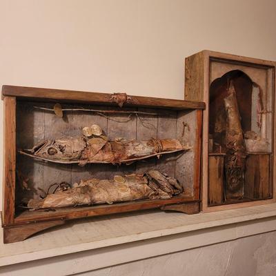 "Accepted Fish" and "Reliquary" by Joyce Blunk (D-EL)