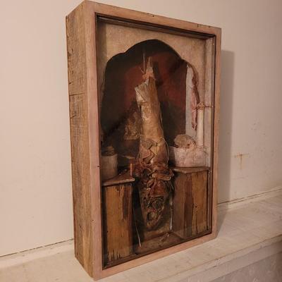 "Accepted Fish" and "Reliquary" by Joyce Blunk (D-EL)