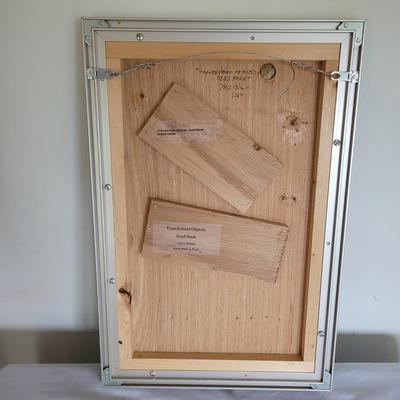 "Transformed Objects: Seed Bank" by Joyce Blunk (D-EL)