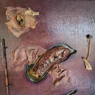 "Transformed Objects: Seed Bank" by Joyce Blunk (D-EL)