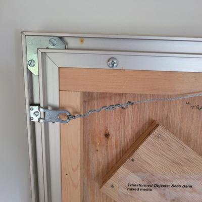 "Transformed Objects: Seed Bank" by Joyce Blunk (D-EL)