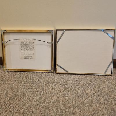 Four Unique Cat Themed Prints by AVL Local Artist Elizabeth McAfee (LR-JS)