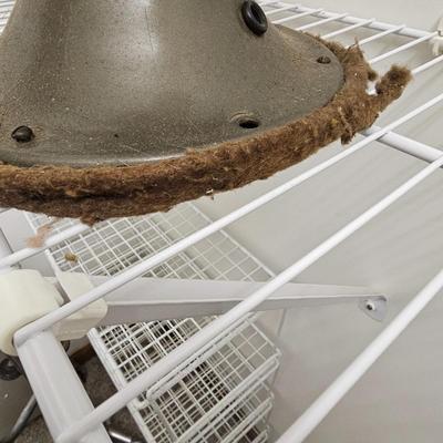 Pair of Vintage Metal Fans (GB-JS)