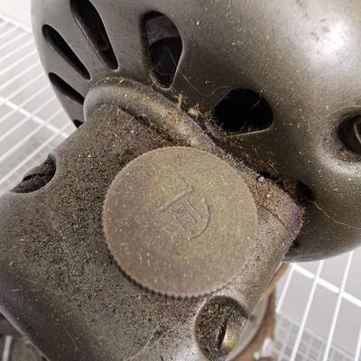 Pair of Vintage Metal Fans (GB-JS)