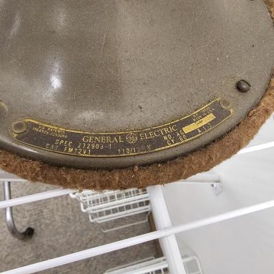 Pair of Vintage Metal Fans (GB-JS)