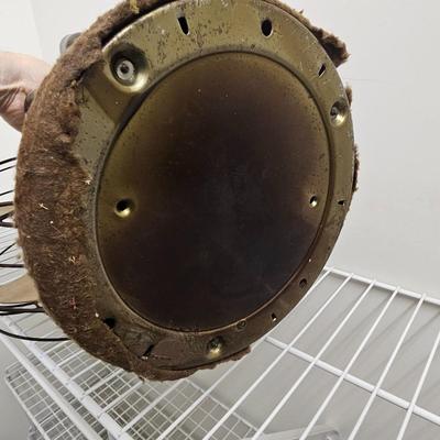 Pair of Vintage Metal Fans (GB-JS)