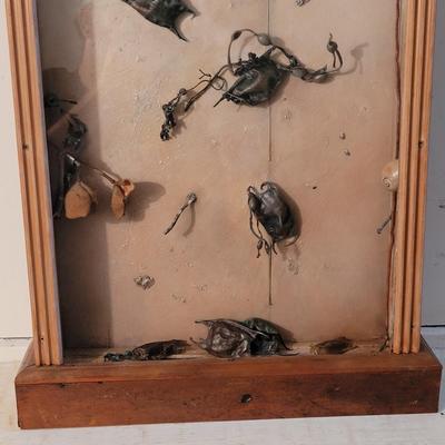 "Free Fall" and "Blue - Green, Four Locusts" by Joyce Blunk (D-EL)