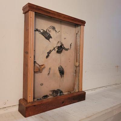 "Free Fall" and "Blue - Green, Four Locusts" by Joyce Blunk (D-EL)