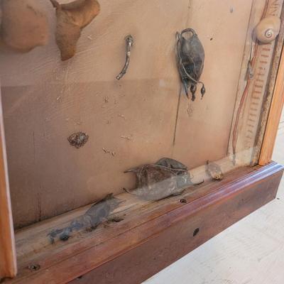 "Free Fall" and "Blue - Green, Four Locusts" by Joyce Blunk (D-EL)