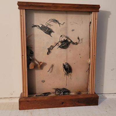 "Free Fall" and "Blue - Green, Four Locusts" by Joyce Blunk (D-EL)