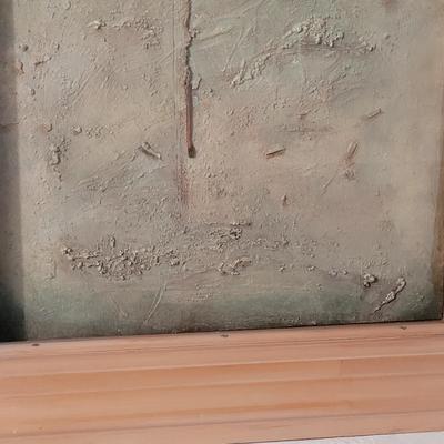 "Free Fall" and "Blue - Green, Four Locusts" by Joyce Blunk (D-EL)