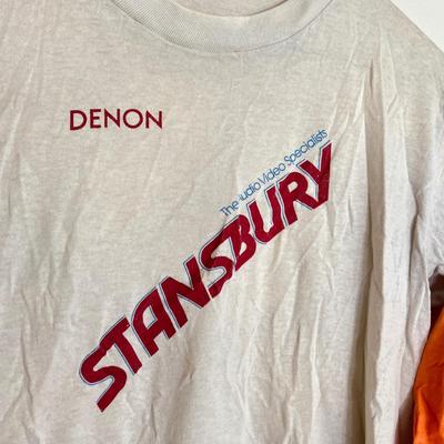 5 Vintage T-shirts, Tshirts - Honda, Motorcycle, Race Car, Maryland, Ringer