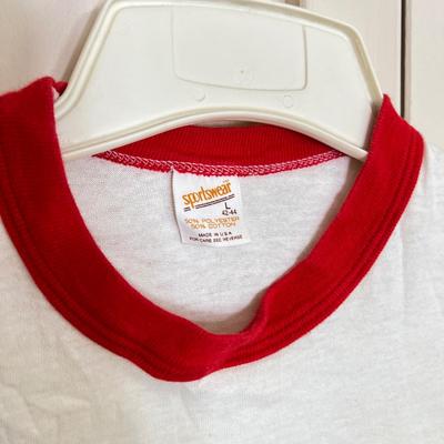 5 Vintage T-Shirts, Tshirts - Ringer, Hot Rod, Race Car, Quaker State