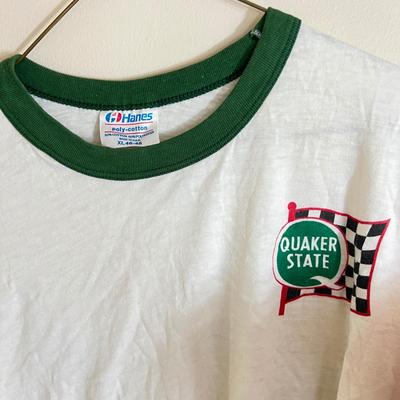 5 Vintage T-Shirts, Tshirts - Ringer, Hot Rod, Race Car, Quaker State