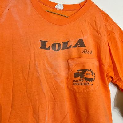 5 Vintage T-Shirts, Tshirts - Ringer, Quaker State, Race Car,