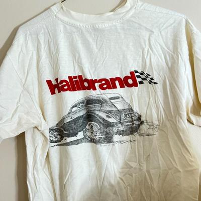 3 Vintage T-shirts, Tshirts - Rumble Seats Wilkins Ringer, Halibrand Car Racing