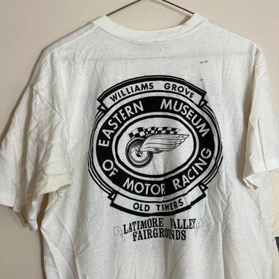 5 Vintage T-Shirts, Tshirts - Racecar, Advertising, Maryland