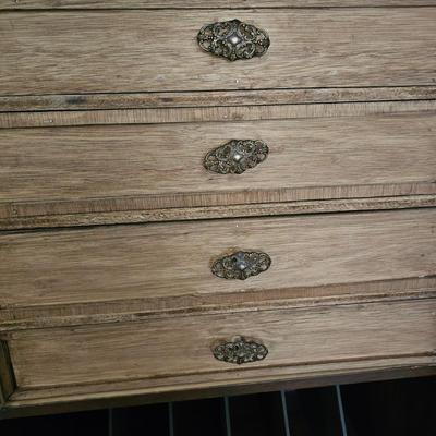 Double Door Media Cabinet w/Storage (LR-JS)