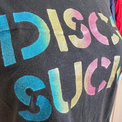 5 Vintage T-Shirts, Tshirts - Disco Sucks, Ringer, Baltimore, Advertising