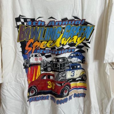 7 Vintage T-Shirts, Tshirts - Racecar, Hot Rod, Advertising