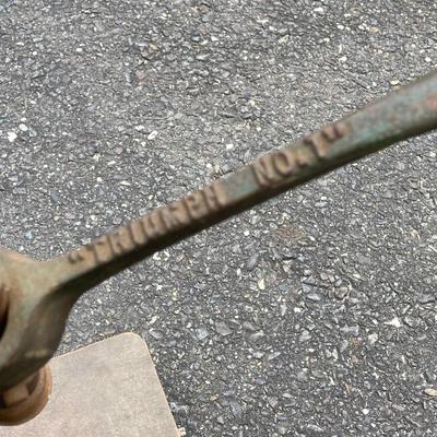 LOT 68: Vintage / Antique Alexanderwerk Meat Grinder and Triumph No. 1 Bottle Capping Tool