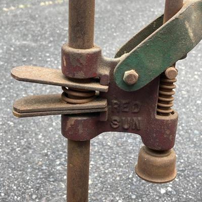 LOT 68: Vintage / Antique Alexanderwerk Meat Grinder and Triumph No. 1 Bottle Capping Tool