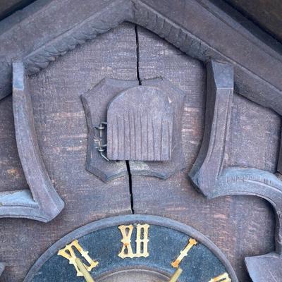 LOT 70: Vintage Wooden Cuckoo Clock