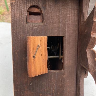 LOT 70: Vintage Wooden Cuckoo Clock