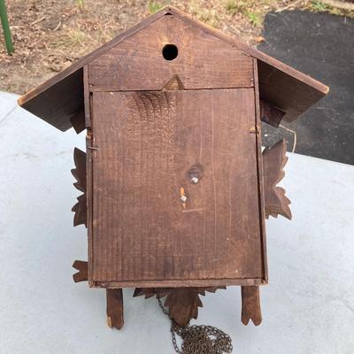 LOT 70: Vintage Wooden Cuckoo Clock