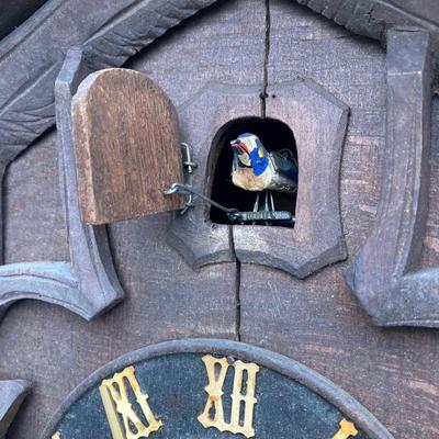 LOT 70: Vintage Wooden Cuckoo Clock
