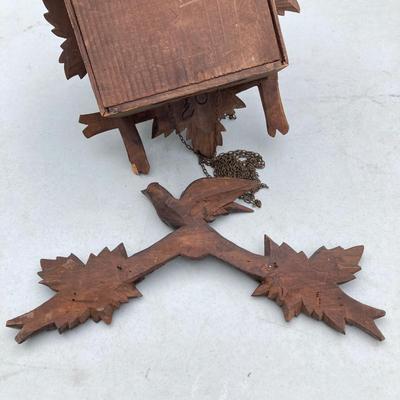 LOT 70: Vintage Wooden Cuckoo Clock