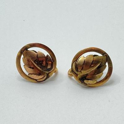 LOT 80: Vintage Clip-on / Screw Back Earring Collection - Crown Trifari, Coro and More