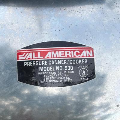 LOT 90: All American Pressure Cooker & Canning Pots