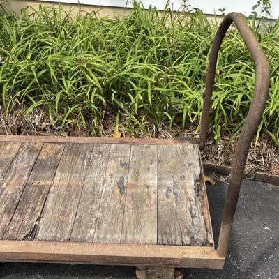 LOT 92: Vintage Fairbanks Co. Industrial Utility Cart