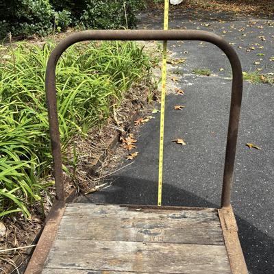 LOT 92: Vintage Fairbanks Co. Industrial Utility Cart