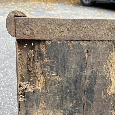 LOT 92: Vintage Fairbanks Co. Industrial Utility Cart