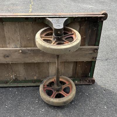 LOT 92: Vintage Fairbanks Co. Industrial Utility Cart