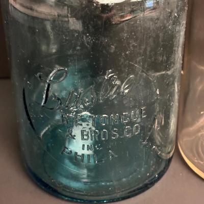 LOT 94: Antique/Vintage Canning Jars