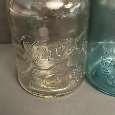 LOT 94: Antique/Vintage Canning Jars