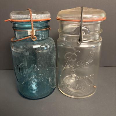 LOT 94: Antique/Vintage Canning Jars