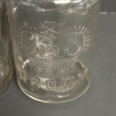 LOT 95: Antique/Vintage Canning Jars
