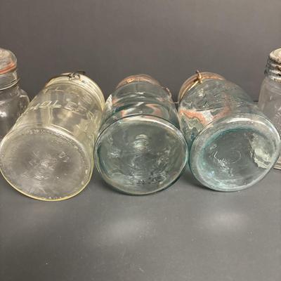 LOT 95: Antique/Vintage Canning Jars