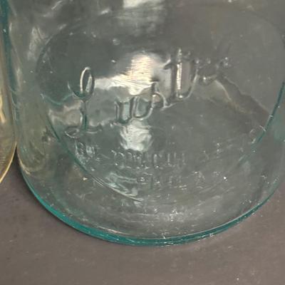 LOT 95: Antique/Vintage Canning Jars