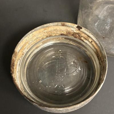 LOT 96: Antique/Vintage Canning Jars